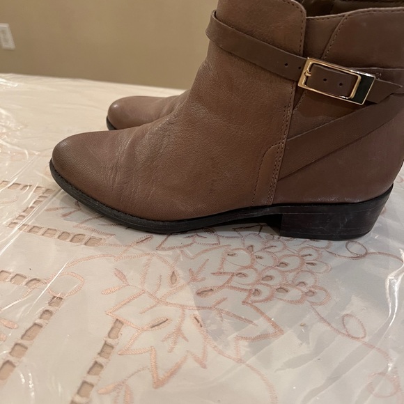 Franco Sarto Tan Ankle Booties - Picture 3 of 7